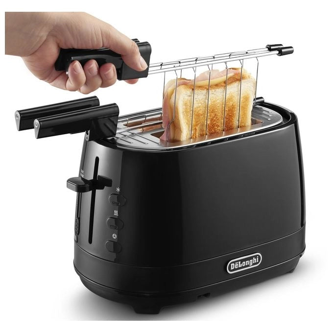 De’Longhi CTLAP2203.BK 2 fetta/e 550 W Nero