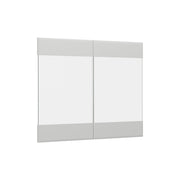 Vicco Frontale cucina Bianco casa di campagna 79.2 x 59 cm frontale del mobile per pensile con vetro