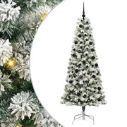 Albero di Natale Artificiale-Albero Natalizio con Rami Pieghevoli 210 cm 621098