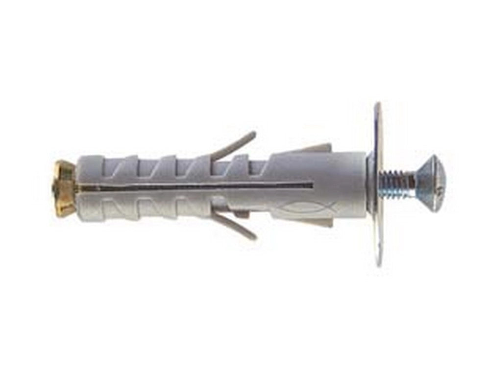 100pz tassello in nylon con vite "sb" - sb 9/4 ø mm.9x40 vite t.s.c. taglio combi cod:ferx.fer62862