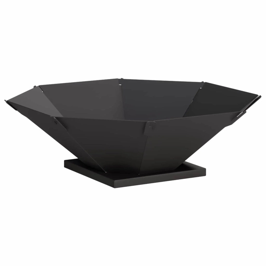 Focolare Nero 70,5 x 70,5 x 21,5 cm Acciaio 8012608