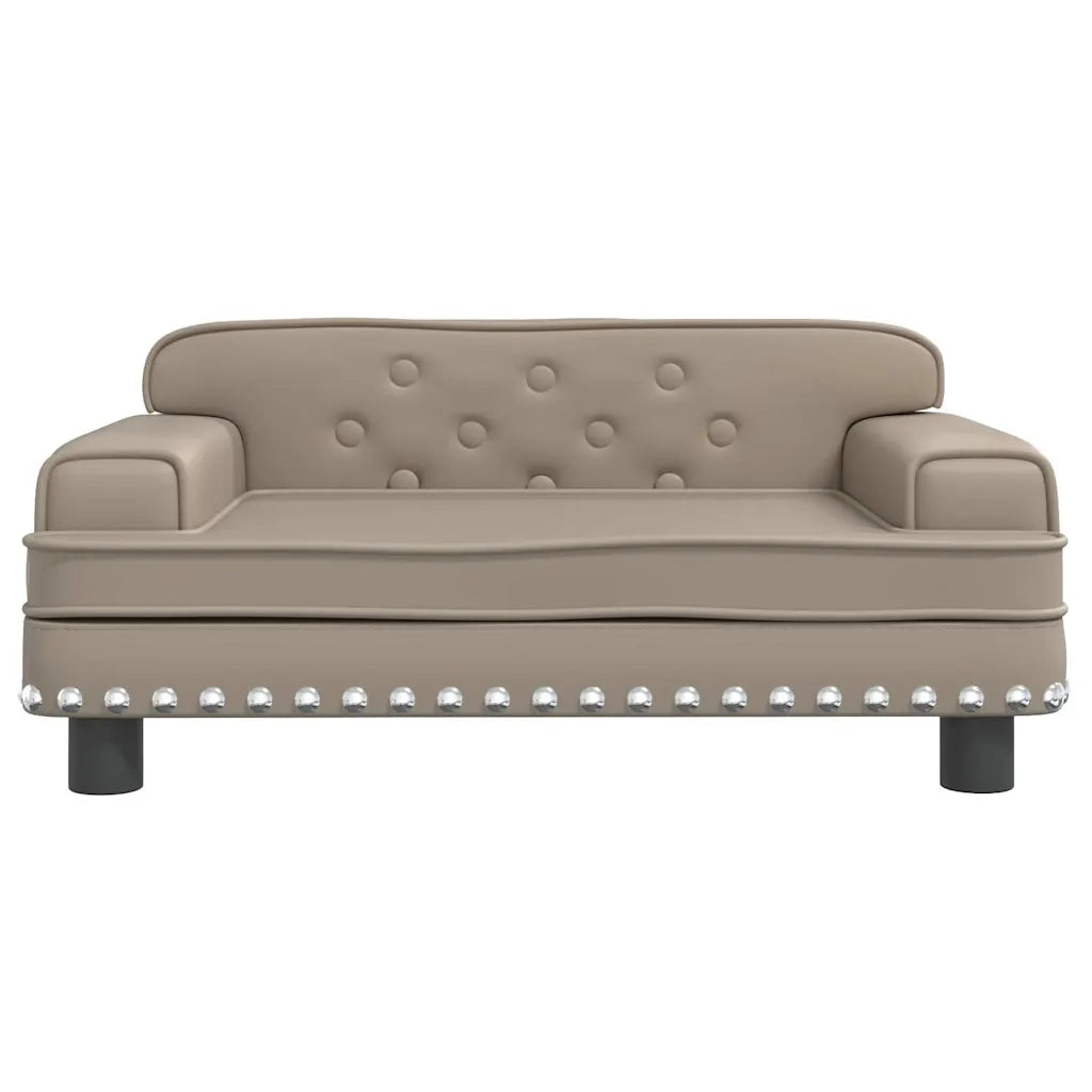 Lettino per Cani Cappuccino 70x45x30 cm in Similpellecod mxl 119166