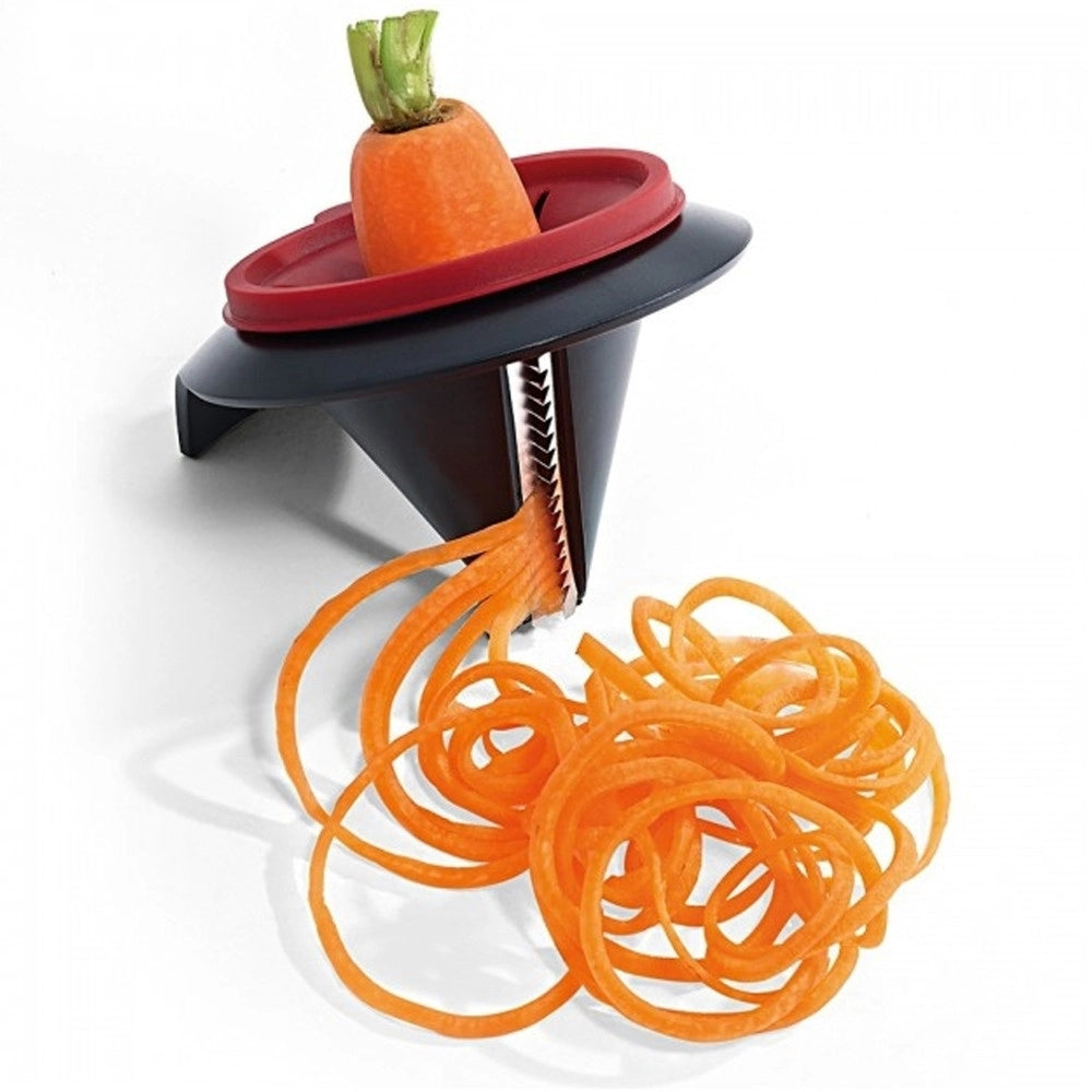 Trade Shop - Affetta Carote Zucchine Pela Decora Fiore Flower Verdure Spaghetti Peel Sharpen -