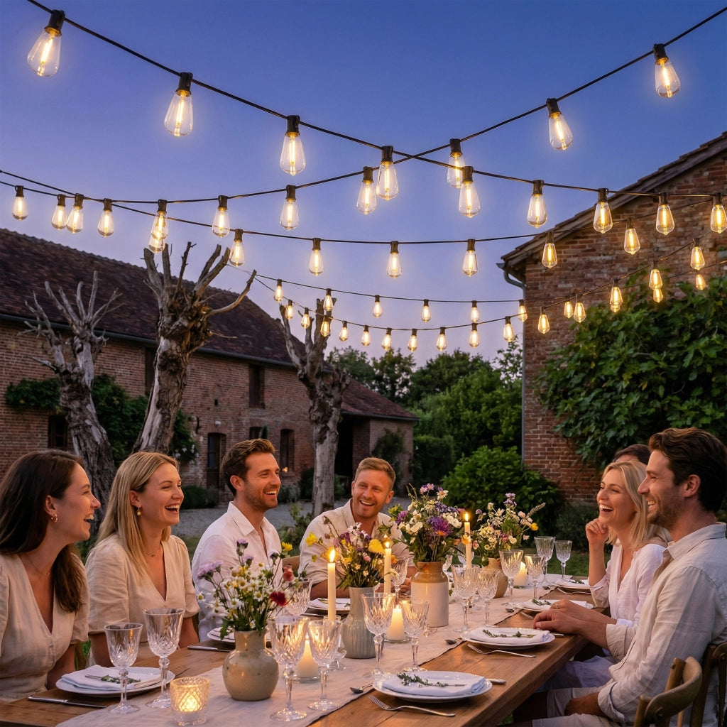 Luci a LED per tende 50 LED ¨C zephmum ¨C 18 m IP44