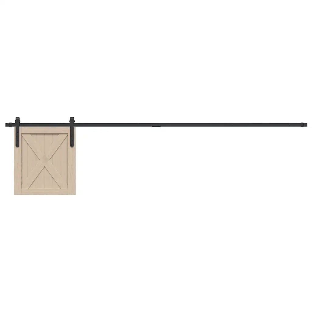 Kit Anta Scorrevole Armadio in Acciaio al Carbonio 113 cm 4009668