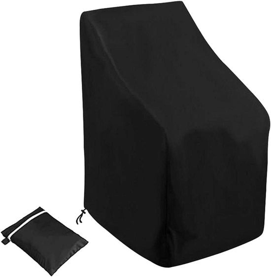 Copriporta per sedie a sdraio - Impermeabile 210D tessuto Oxford - Resistente ai raggi UV - Copertura per sedute a pile - 64 x 64 x 70 / 120 cm