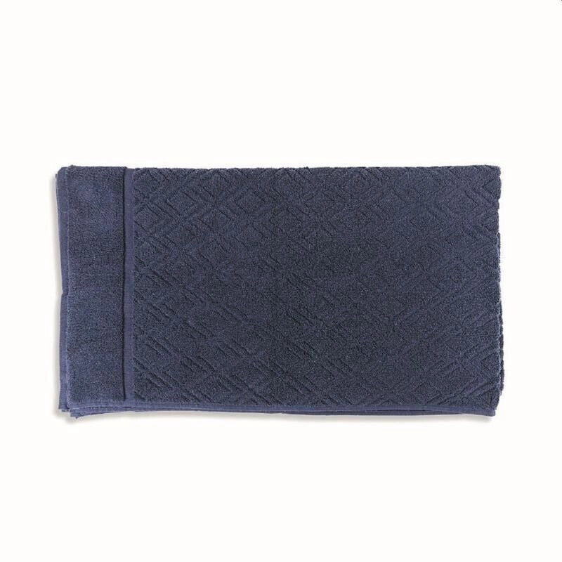 DIAMOND ASCIUGAMANO IN COTONE 81 X 139 CM COLORE BLU