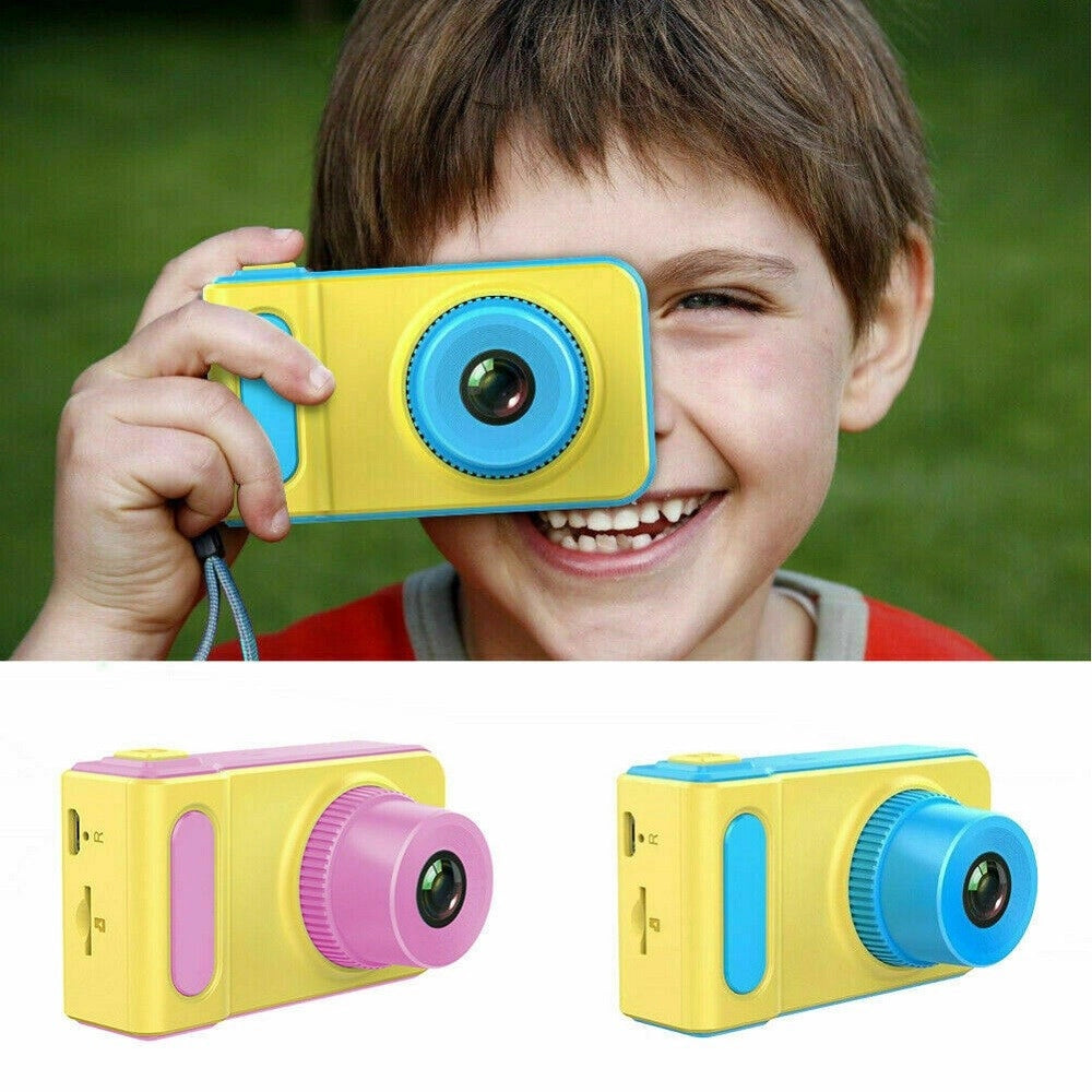 Trade Shop - Kids Camera Fotocamera Digitale Hd Impermeabile 2" Sport Action Camera Micro Sd -