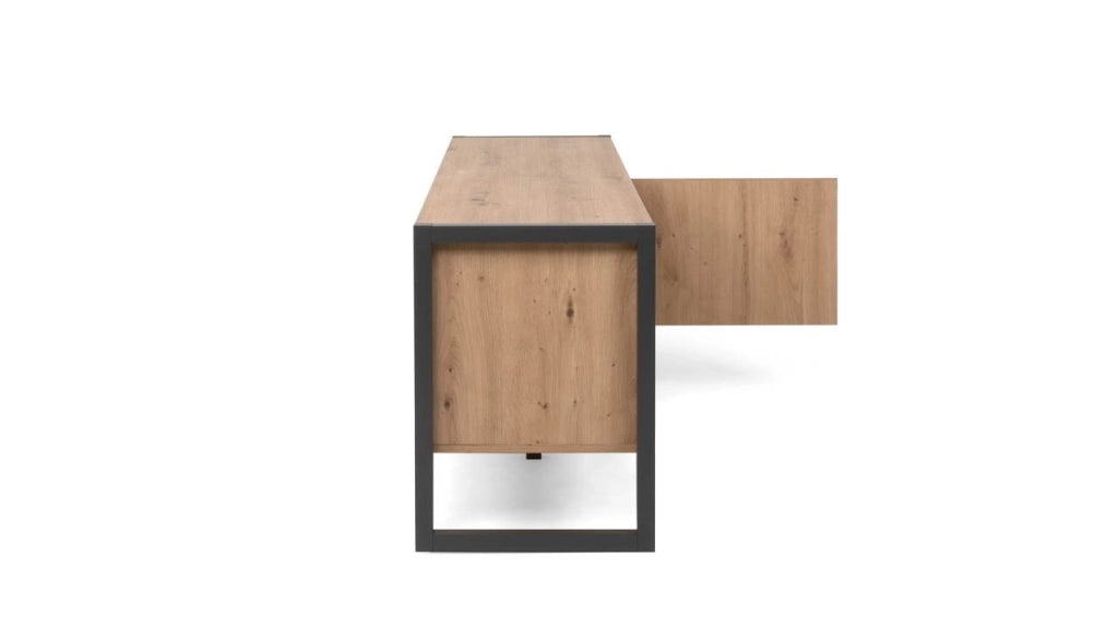Mobile porta TV 160x40x55 cm Denver 54 quercia antracite