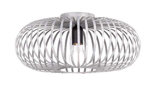 Plafoniera da Interno  E27 in Metallo Grigio Antico