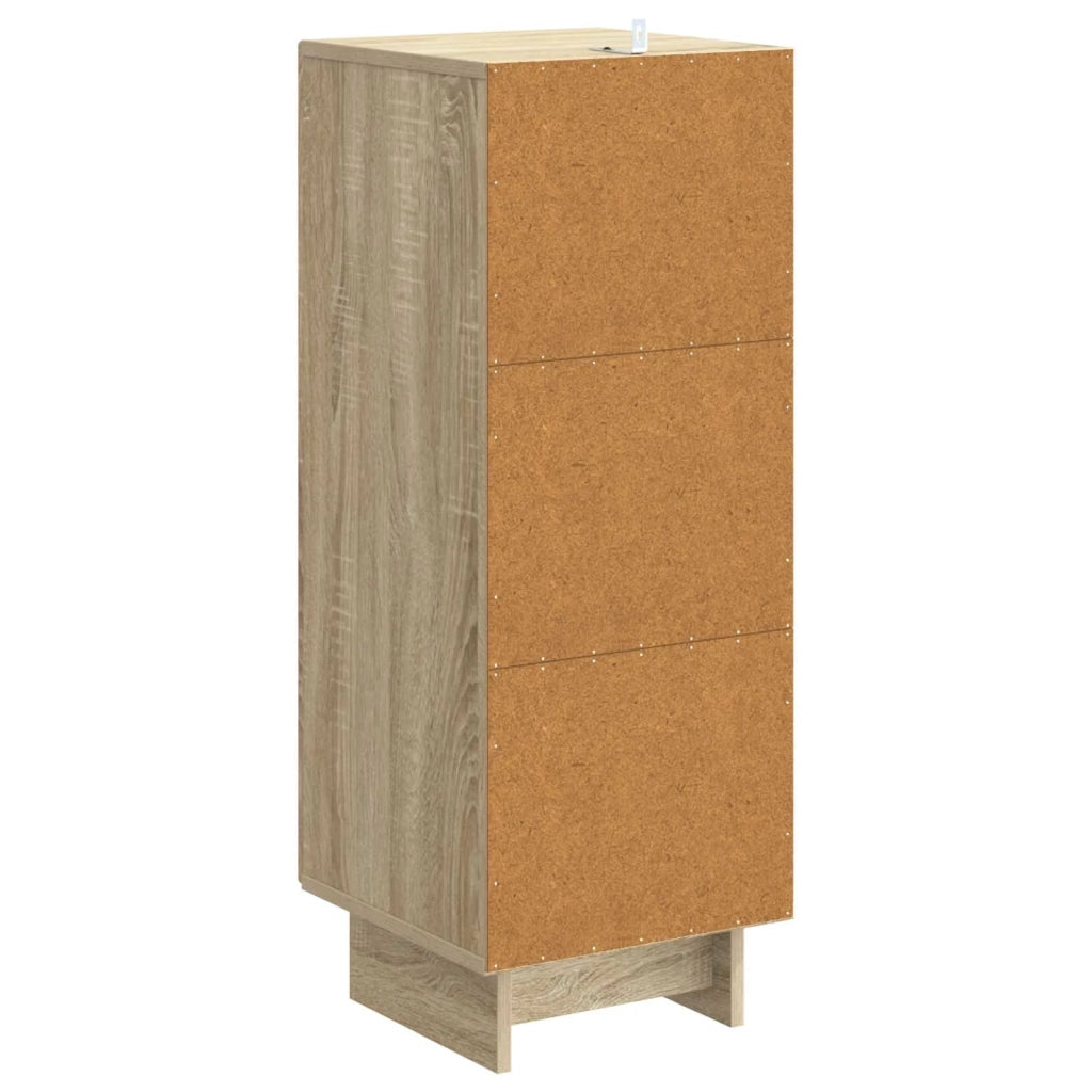 Armadietto Rovere Sonoma 33 x 34,5 x 90 cm Legno ingegnerizzato 893907