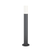 Lampada Da Terra Moderna Per Esterno Metallo Grigio 1 Luce E27 60W Ip54