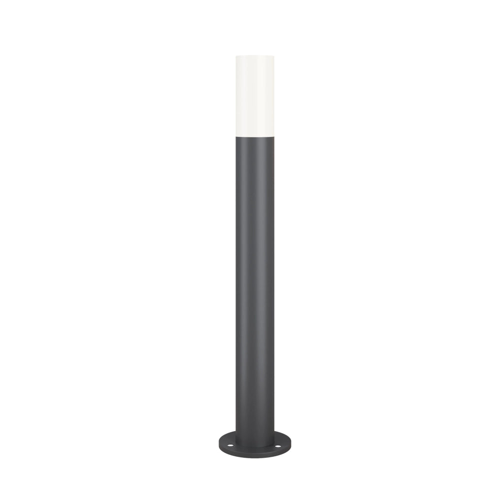 Lampada Da Terra Moderna Per Esterno Metallo Grigio 1 Luce E27 60W Ip54