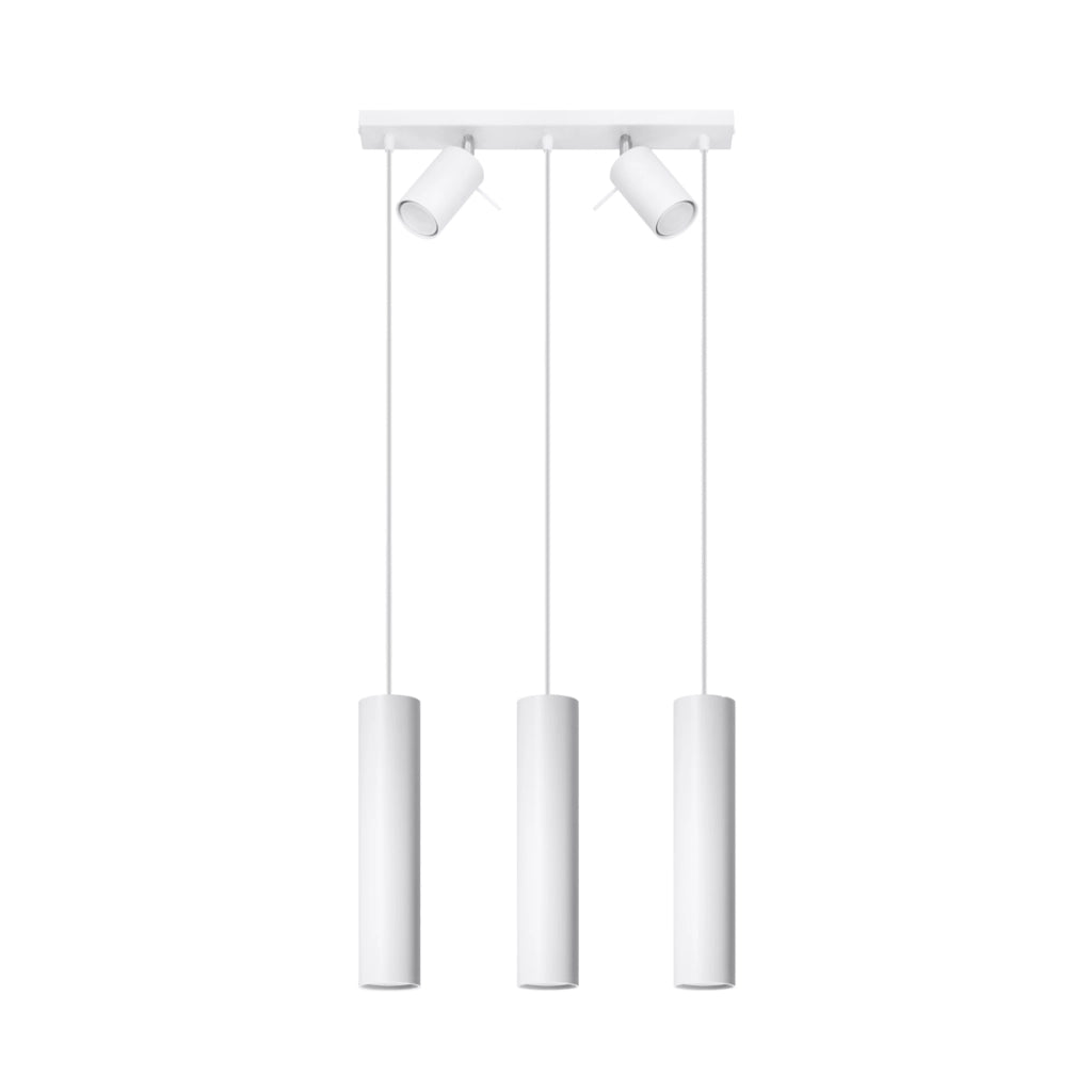Lampada a sospensione RING 3 bianco