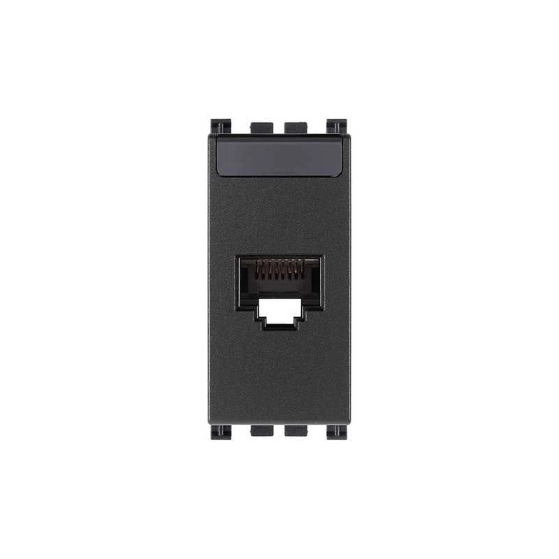 Presa Rj45 Netsafe Cat5E Utp Grigio