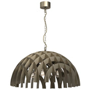 Lampada sospensione Space Ø77 oro titanio 4xE27 Luminex