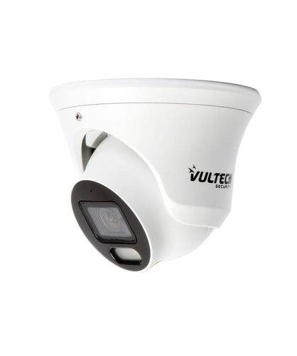Vultech security telecamera ip dome 1/2,7 8 mpx h.265+ poe wdr 2,8mm 2pcs led ir array 25m p2p sma - VS-IPC1580D1FEWD-ECO