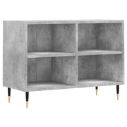 Mobile TV multimediale mensola TV credenza TV sala da pranzo soggiorno camera da letto 69,5 x 30 x 50 cm legno ingegnerizzato grigio 02_0026172