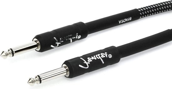 Cavo per chitarra - 5.5m - Jack Plug rettilineo - Colore: Grigio Tweed - SERIE PROFESSIONALE