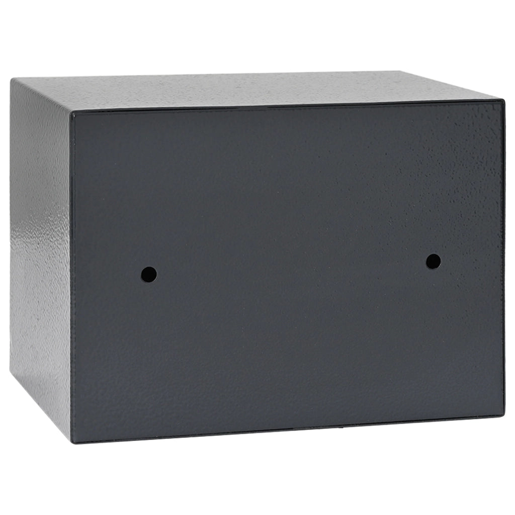 Cassaforte Elettronica Digitale Grigio Scuro 23x17x17 cm Acciaio