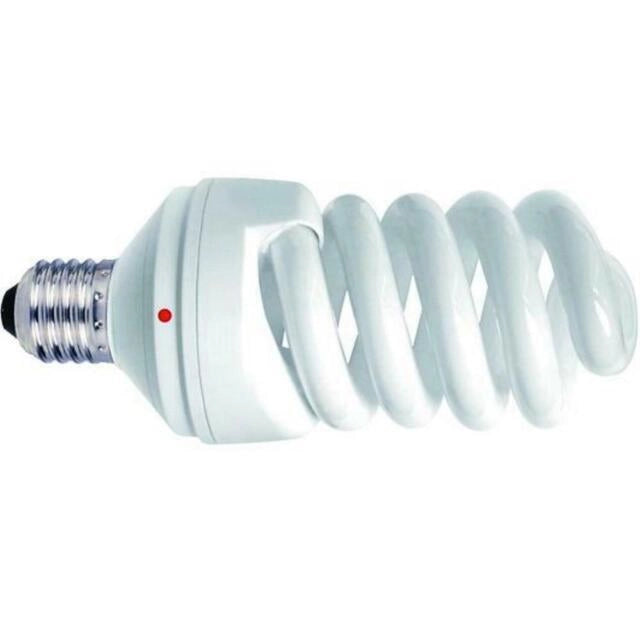 Vigor-Blinky Lampada Crepuscolare Spira-Sen E27 24W 1300LM Luce Fredda Classe A colore Bianco