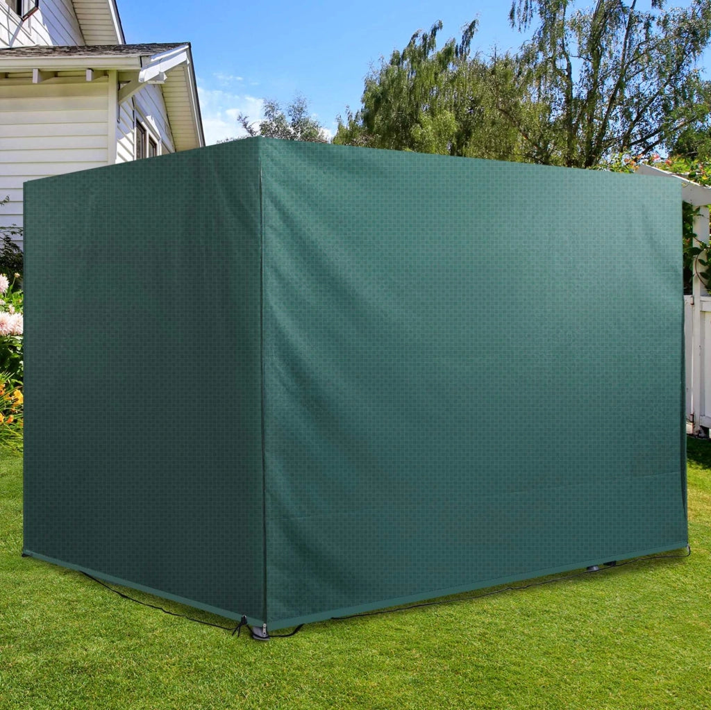 Telo copertura verde scuro impermeabile 215 x 155 x 150 cm