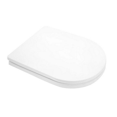 Copriwater compatibile per WC Duravit vaso Starck 2 forma 7 Bianco