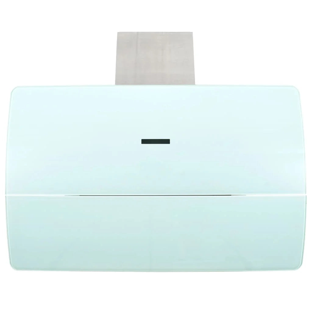 Cappa aspirante a parete in acciaio inox 756 m³/h 90 cm bianco 02_0005852