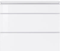 Scarpiera 2 Ante e 1 Antina a Ribalta 120x26,5x108 cm Magic Bianco Lucido