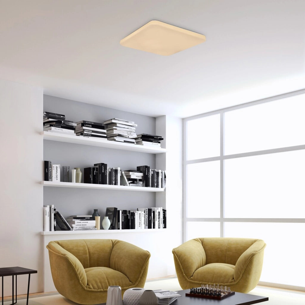 Plafoniera LED quadrata 28 cm 12W bianca Rabalux Vendel