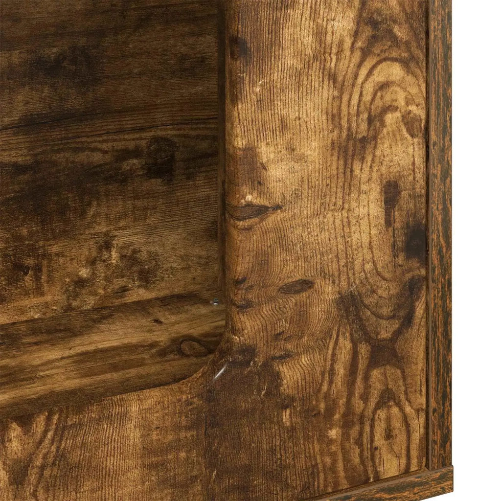 Casa per Gatti Rovere fum¨¦ 51 x 30 x 52 cm Legno multistrato CFW6165607