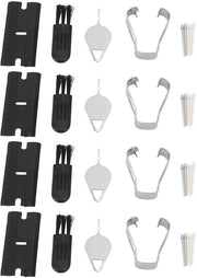 Penna Stilografica - Punti di Ricambio - 20 Punti - Adatto per Tab S9/S9+/Plus/S9 Ultra/S9 FE - Incluso Strumentario - Installazione Facile - Diversi Dadi di Penna