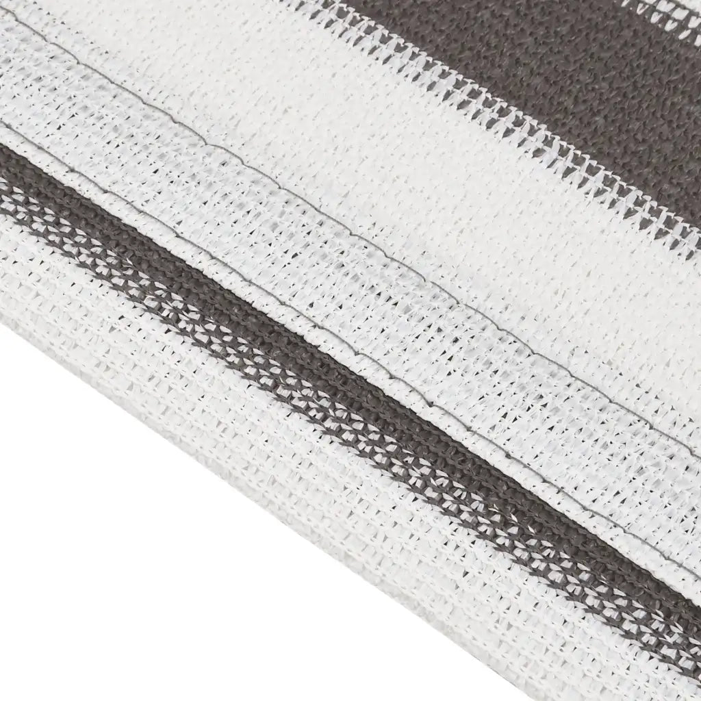 Tappeto da Tenda 300x400 cm Antracite e Bianco