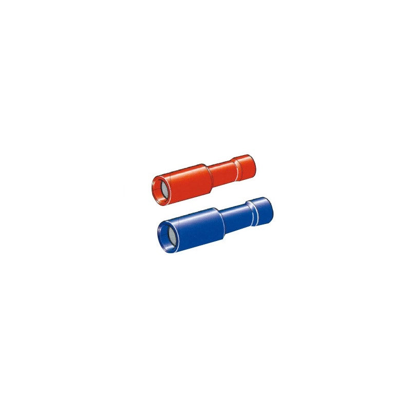 TERM. CILINDRICO FEMMINA ROSSO 10PZ