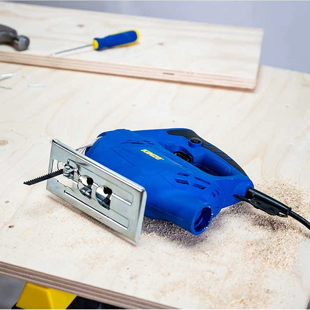 Seghetto Elettrico Alternativo 400W per Legno Metallo con Aspiratore e lama