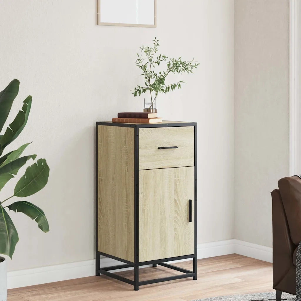 Credenza Rovere Sonoma 35,5x35x76 cm in Truciolato 848960