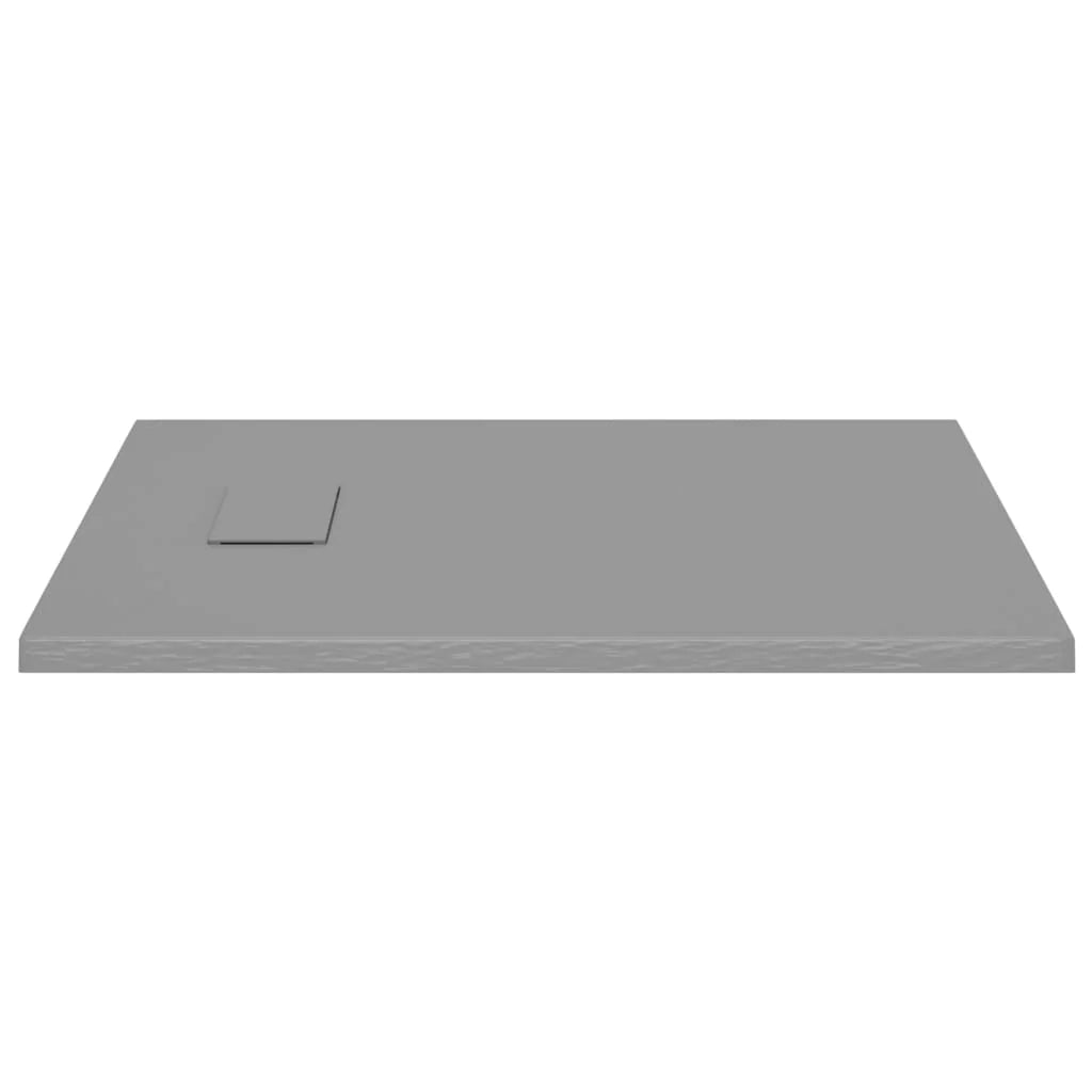 Piatto doccia da bagno grigio SMC 90x70 cm 02_0001973