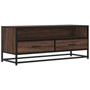 Mobile TV | Armadietto TV | Mobile Porta TV Rovere Marrone 100x34,5x40 cm Multistrato e Metallo