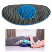 Trade Shop - Cuscino Per Schiena Supporto Lombare Memory Foam Ortopedico Ginocchia Lavabile -