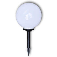 Sfera solare per esterni 30 cm 2 pezzi decorazione luminosa 2402052