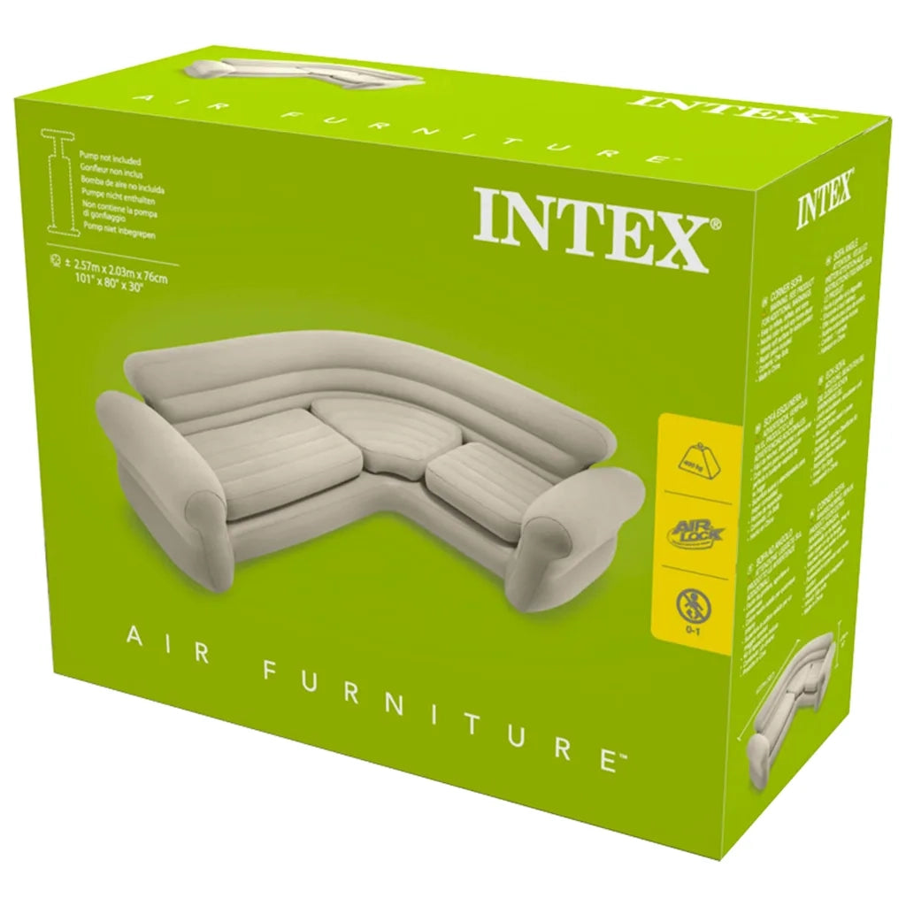 INTEX Sofà/Divano Angolare Gonfiabile 257x203x76 cm 68575NP 91053