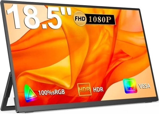 Monitor Portatile 18,5 Pollici - 1920 x 1080p - Ideale per il Giocatore