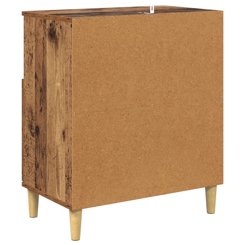 Sideboards 2 pcs Legno vecchio 60 x 35 x 70 cm 3415555