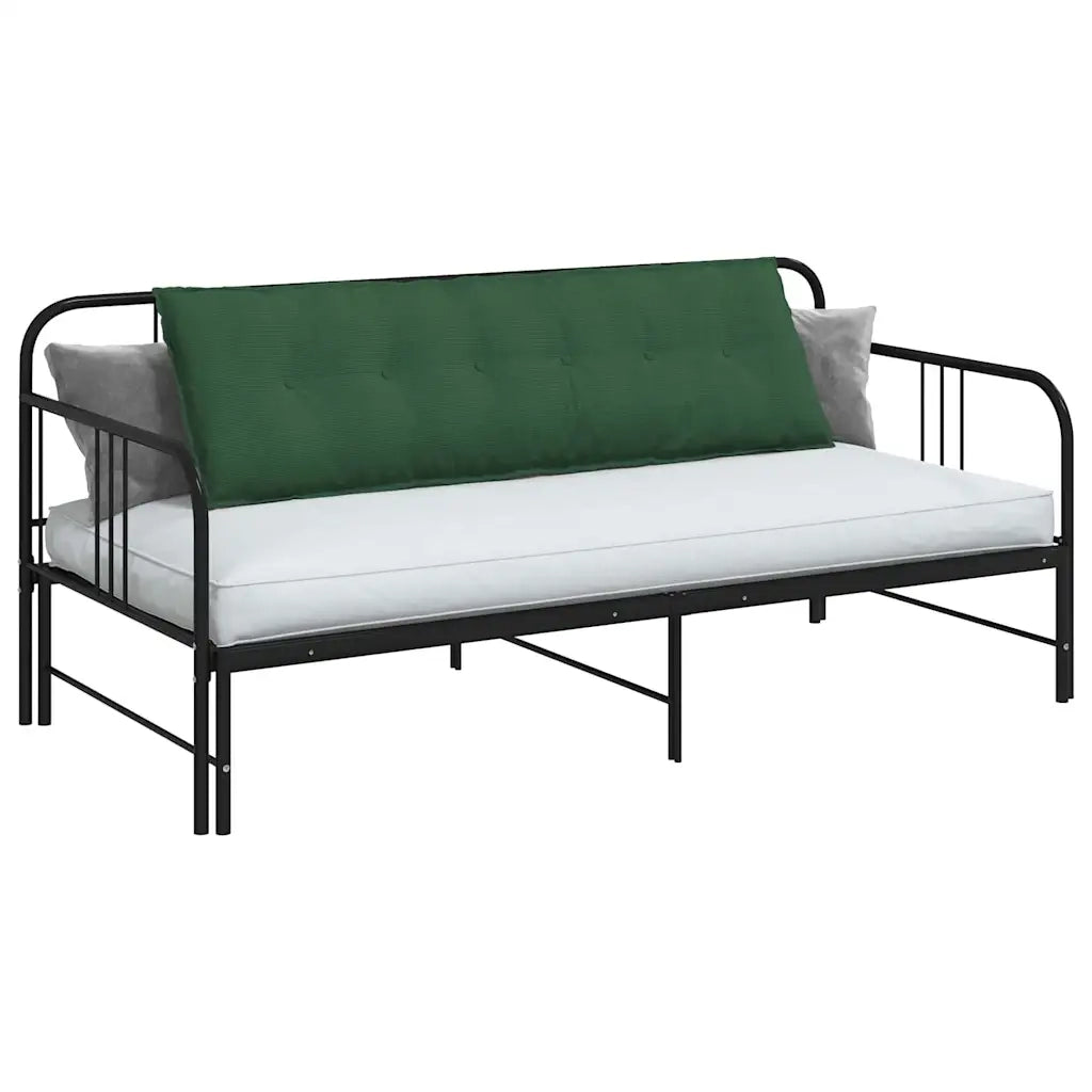 Cuscino per Schiena | Cuscino dorsale Verde Giungla 160 x 50 cm Tessuto in Cords