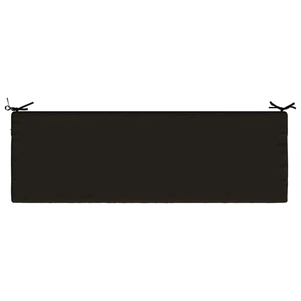 Cuscini per Panchina a 2 Pezzi SOEST 2 pz 100% Poliestere Nero 949385
