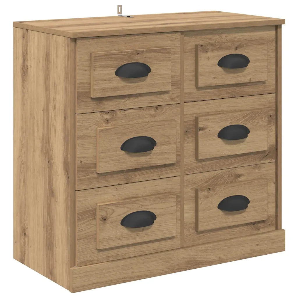 Credenza | Sideboards 2 pcs Rovere artigianale 70 x 35,5 x 67,5 cm