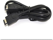 Cavo di collegamento 1,2 m - Compatibile con GBA/GBA SP - Multiplayer - Alta qualità - Nero - Cavo di collegamento