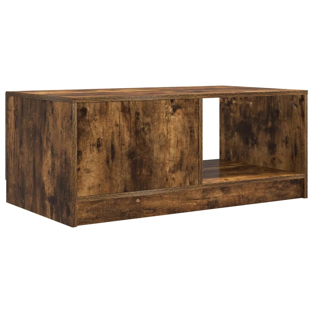 Tavolino da salotto Rovere Fumo 90 x 50 x 37 cm