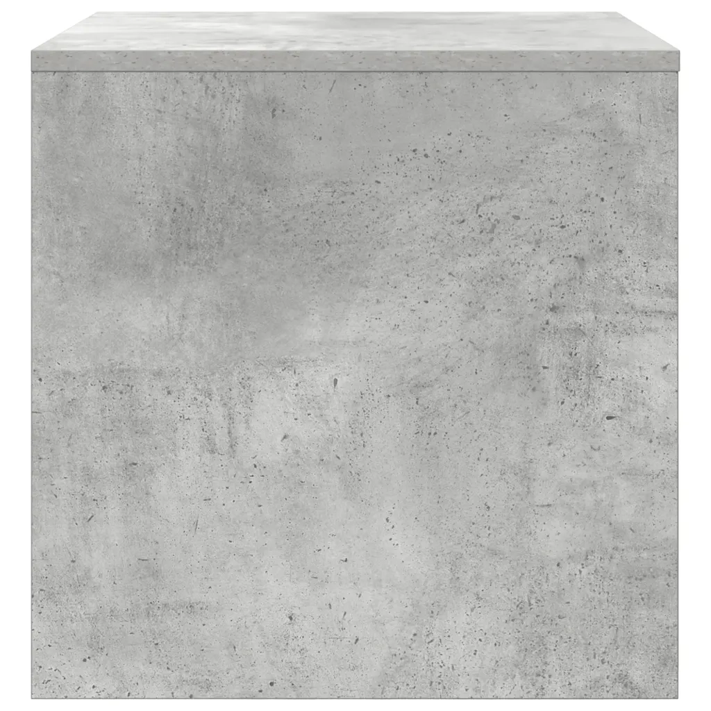 Tavolini Impilabili 3 pz | Tavolo laterale Grigio Cemento in Truciolato
