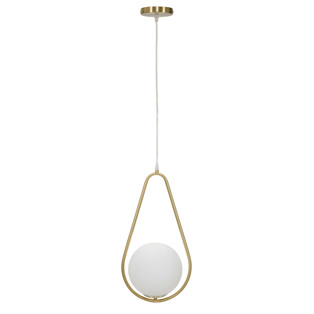 Goma, Lampada da Soffitto Necessarie 2 Lampadine, oro
